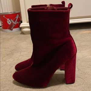 Red Heel Boots